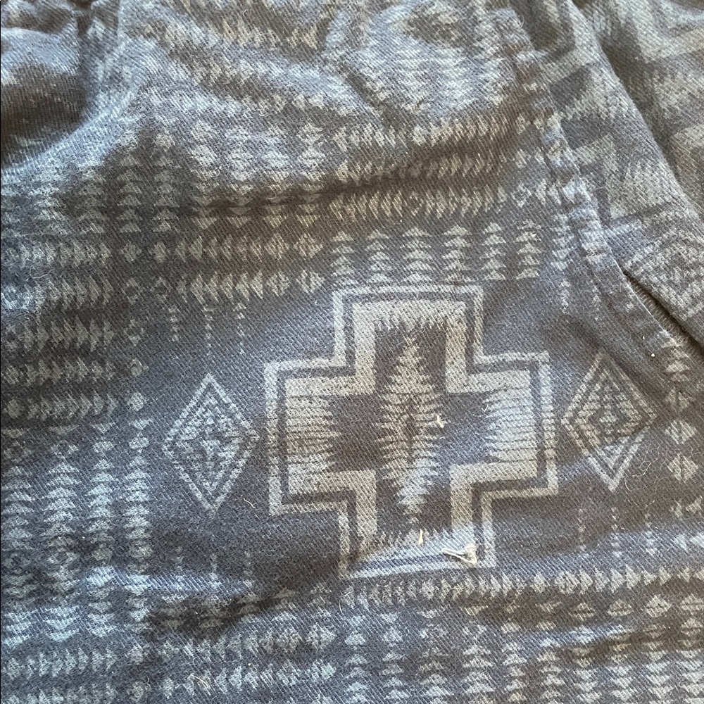 Pendleton Men's Blue Patterned drawstring Pants n… - image 9